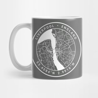 Liverpool Map Mug